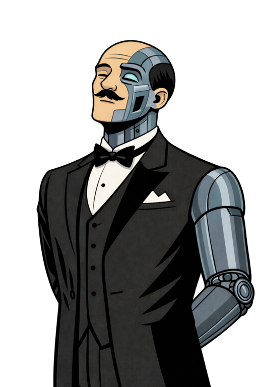 Alfred, zufrieden
